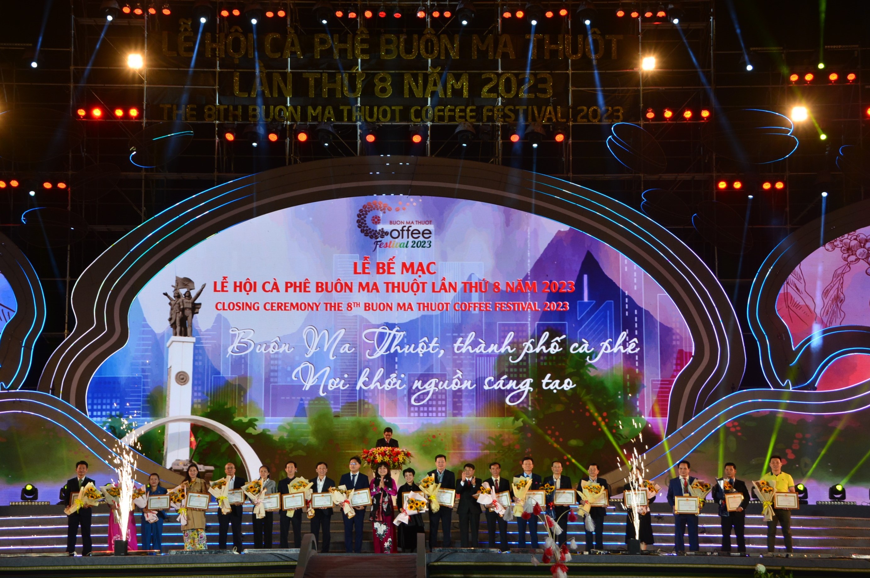Bế mạc Lễ hội Cà phê Buôn Ma Thuột lần thứ 8 năm 2023